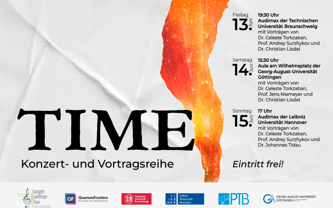 Concerts and lectures on atomic clock precision and mortality